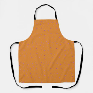 Tablier Soyez Heureux Orange Apron