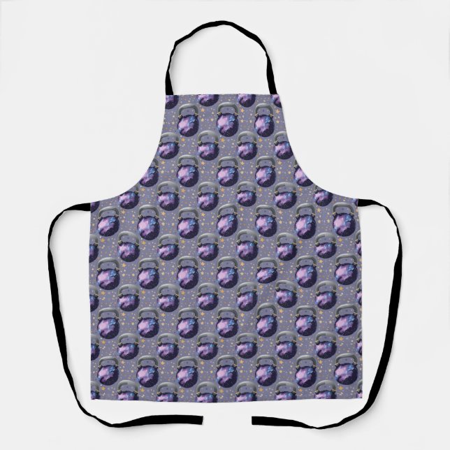 Tablier Space Galaxy Kettlebell (Recto)