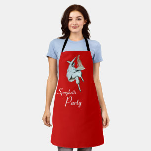 Tablier SPAGHETTI PARTY, CUISINE ITALIENNE, RESTAURANT Rou