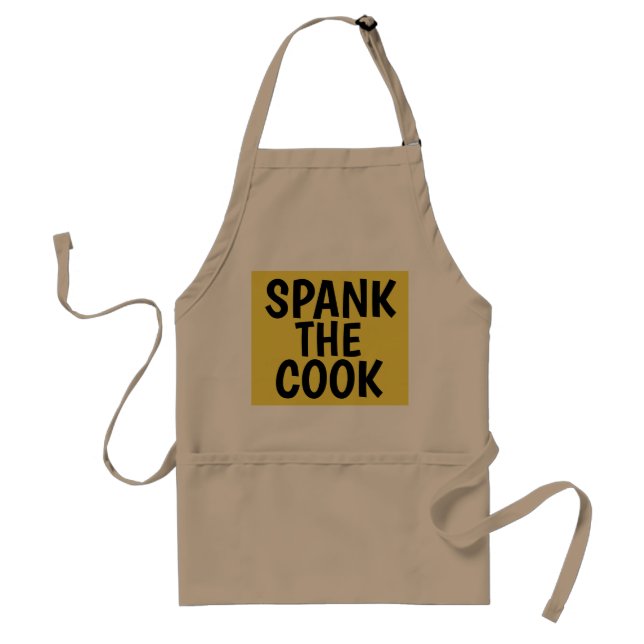 Tablier SPANER LE CUISINE, Aprons de cuisine amusants (Devant)