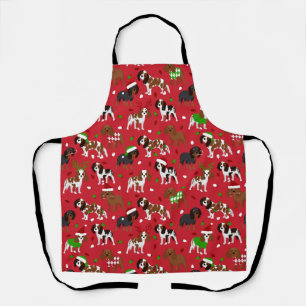 Tablier Spaniel de Christmas