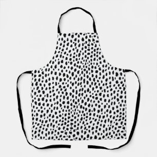 Tablier Spots dalmatiens (noir/blanc)