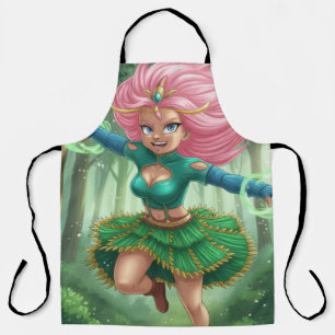 Tablier Sprint de la Forêt Enchantée – Personnage de Fanta