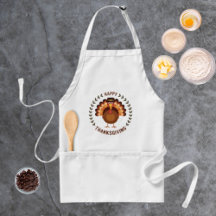 Tablier standard personnalisé bon thanksgiving Tur