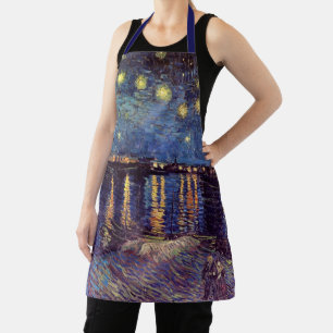 Tablier Starry Night Over the Rhone par Vincent van Gogh