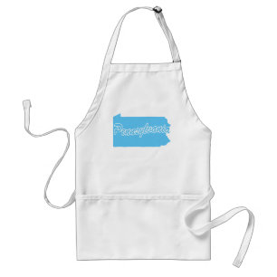 Tablier State Pennsylvania Adult Apron