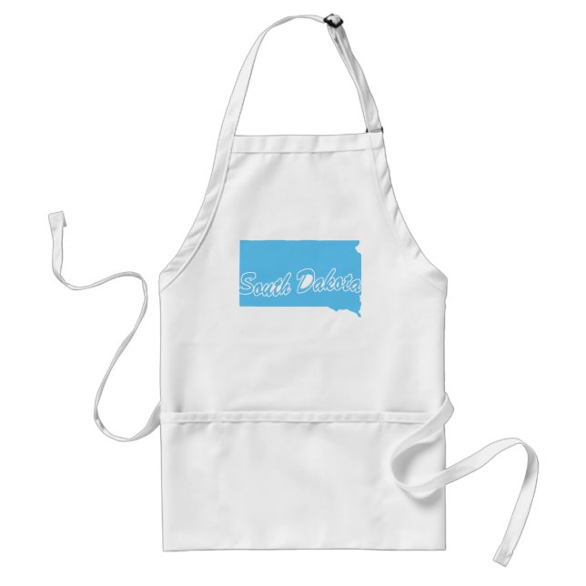Tablier State South Dakota Adult Apron (Devant)