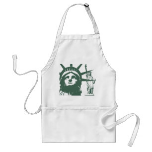 Tablier Statue de la Liberté Apron New York Souvenirs Cook