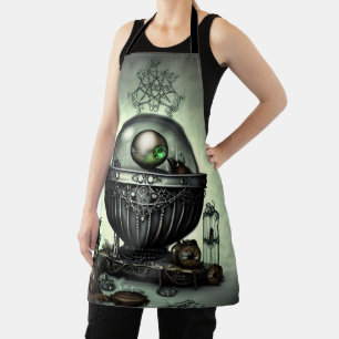 Tablier Steampunk Ornate Cauldron et articles magiques sur