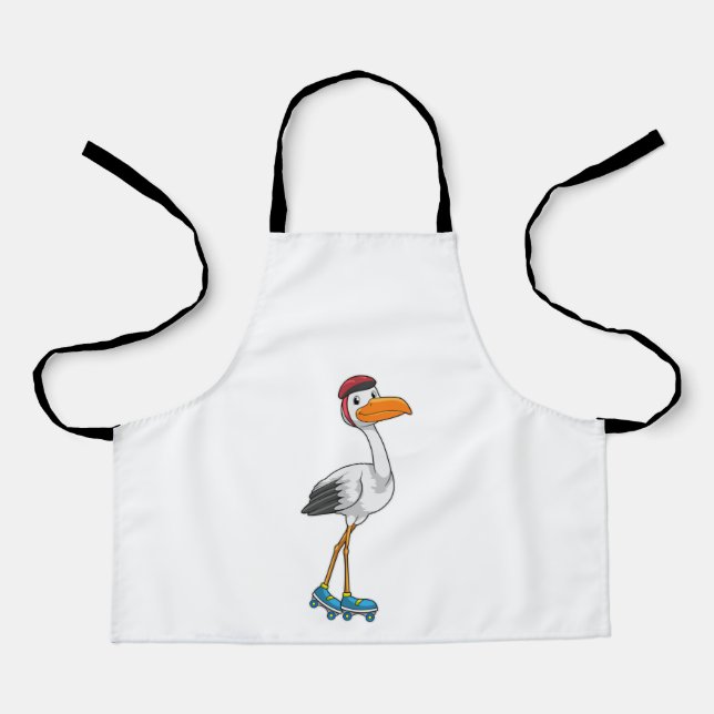 Tablier Stork en Patinage en ligne avec Roller skates (Recto)