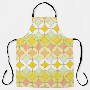 Tablier Style Disco Rétro Motif sans couture