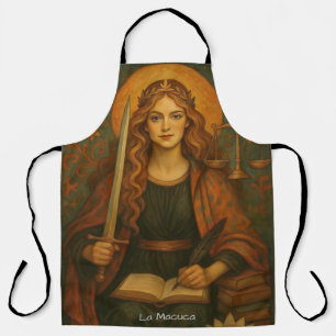 Tablier Style pré-Raphaélite La Macuca