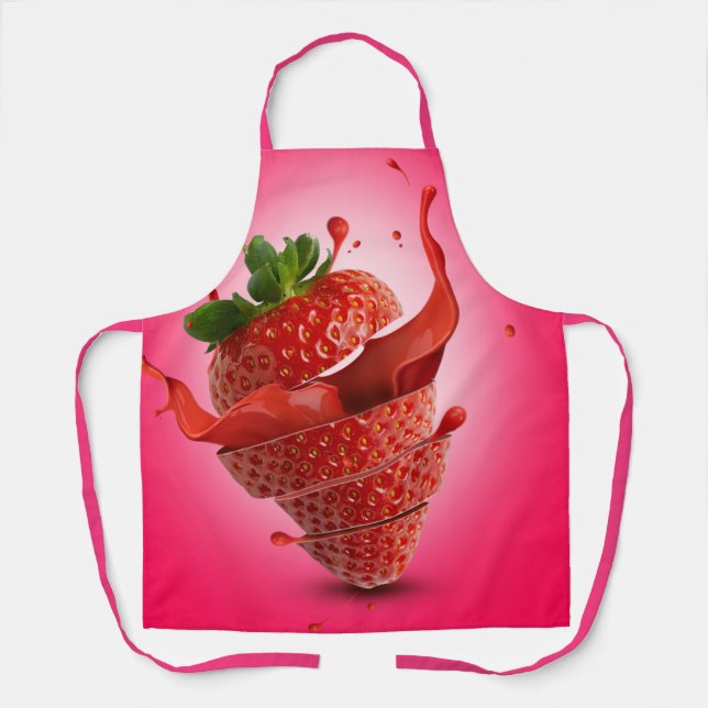 TABLIER STYLE STRAWBERRY (Recto)
