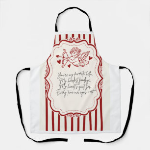 Tablier Style unique de la Saint-Valentin par Sommer Hamil