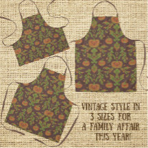 Style Vintage de Campagne Citrouilles d'Automne