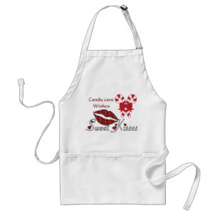 Tablier Sucre de canne souhaite de jolies baisers à Apron