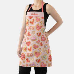 Tablier Sugar Cookie Love Personnaliser