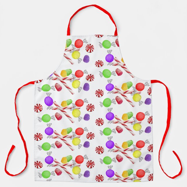 Tablier Sugarplums Christmas Apron (Recto)