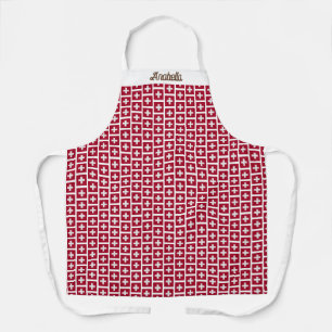 Tablier Suisse Voyage et culture Icons Motif