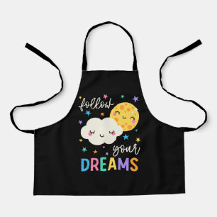 Tablier Suivez vos rêves Cloud & Moon