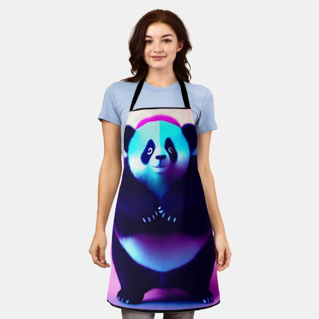 Tablier Sumo Panda The Bamboo Gnasher, Apron (Porté)