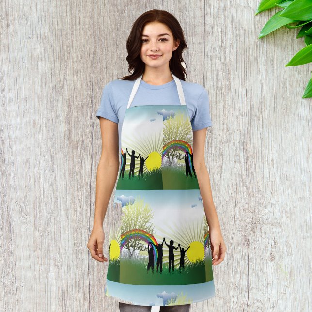 Tablier Sunrise Rainbow Children (Créateur téléchargé)