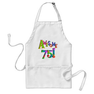 Tablier Super 75 T-shirts et cadeaux d'anniversaire