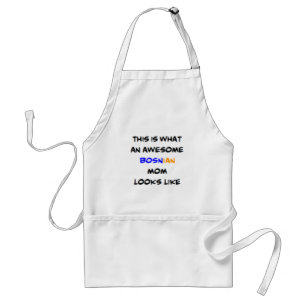 Tablier super bosniaque maman tasse de café