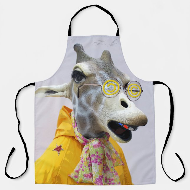 Tablier Super Cool Giraffe Apron ! (Recto)