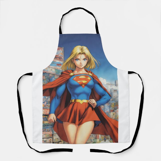 Tablier Super fille (Recto)