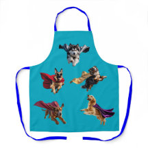 Tablier Super-Héros Grand Chien