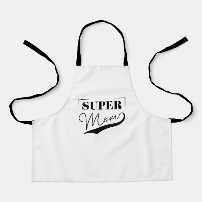 Tablier Super Maman (Recto)