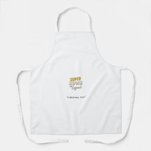 Tablier Super Papa la Légende – Cadeau BBQ