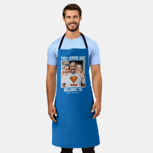 Tablier Superman  Ce Super Papa Appartient À T-Shirt Apro