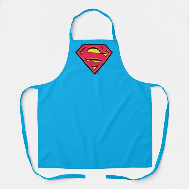 Tablier Superman S-Shield | Logo classique 3 (Recto)