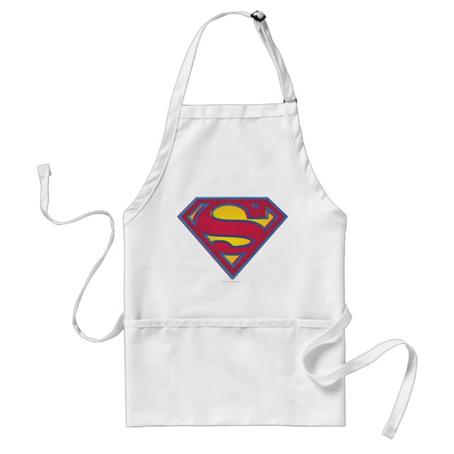 Tablier Superman S-Shield | Logo de points (Devant)