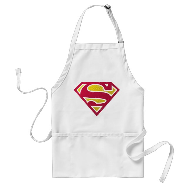 Tablier Superman S-Shield | Logo des points en détresse (Devant)
