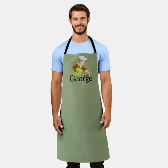 Tablier Sur mesure pour hommes (Porté)