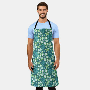 Tablier Surf JUNGLE (COMBO TURQUOISE)