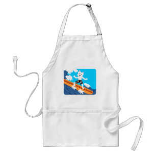 Tablier Surfer de Terrier blanc de montagne occidentale