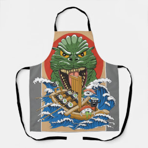 Tablier Sushi Lover japonais