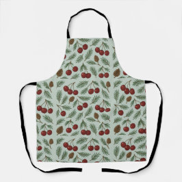 Tablier 🌿 Sweet Cherry Woodland Holiday Collection