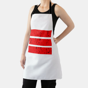 Tablier Symbole cool à 3 lignes   Uniformité & Harmonie Co