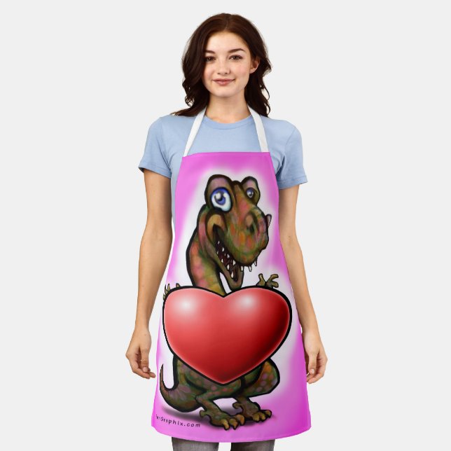 Tablier T-Rex bébé (Porté)