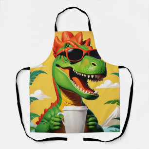 Tablier T-Rex Dinosaur Drôle