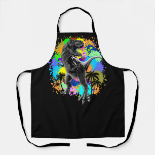 Tablier T-Rex Dinosaur Jurassique Reptile sur les Peinture