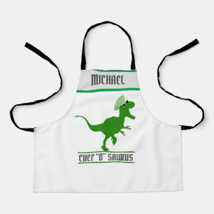 Tablier T-Rex Junior Chef Personnalisé Enfants