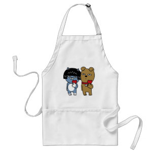 Tablier T-shirt Couple - Frodo & Neo