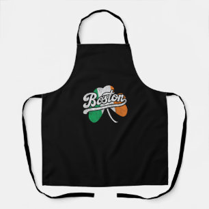 Tablier T-shirt irlandais de Boston