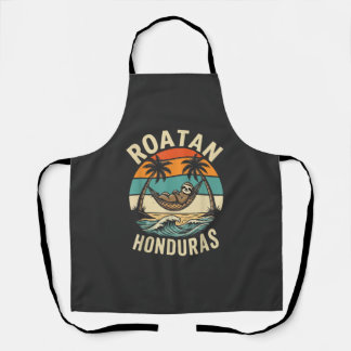 Tablier T-Shirt Roatan Honduras Paresseux